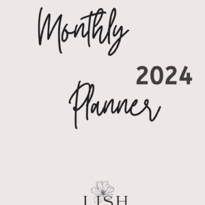 Monthly Planner 2024