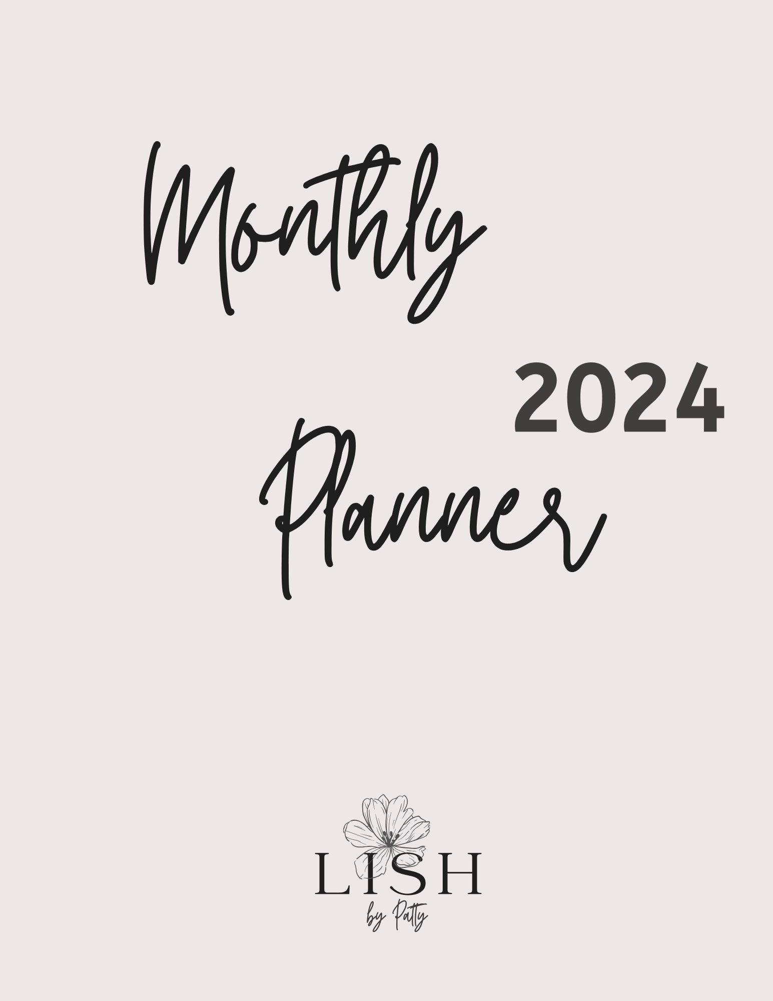 Monthly Planner 2024