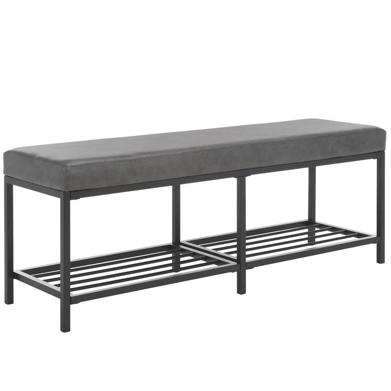 Bench with Shoe Rack